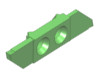 Abstechplatte 0° mit Spanbrecher und Radius (1051 RP-r)